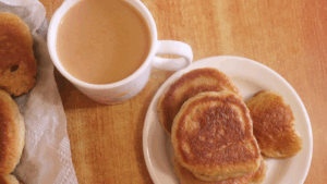 Enjoy the drop scones as they are or with a favorite beverage.