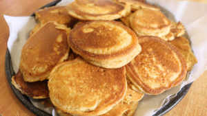 Cornbread pancakes