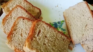 sliced stovetop no-oven bread