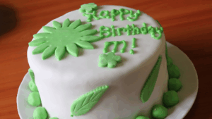 cake decorated with fondant icing
