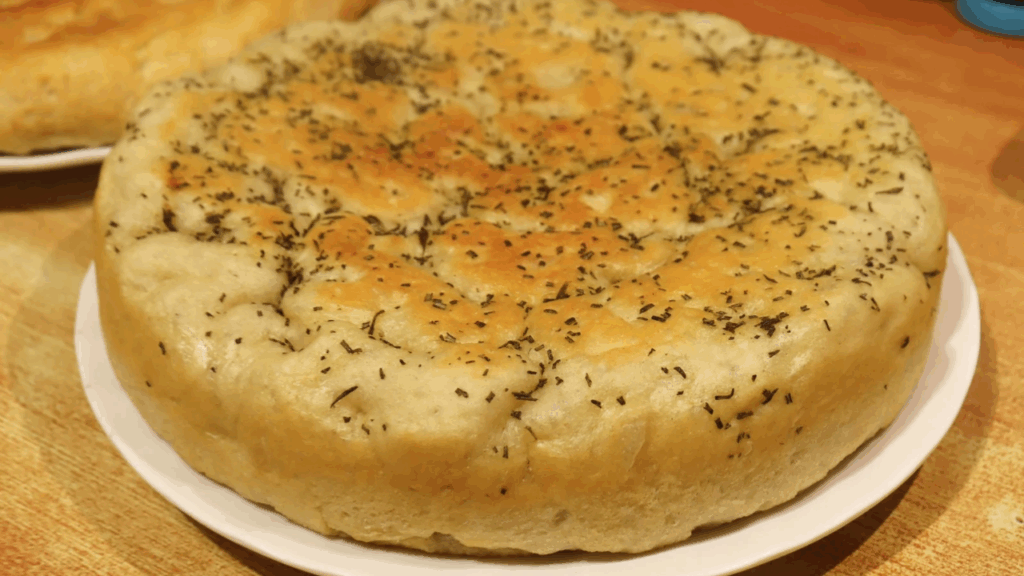 easy stovetop focaccia bread