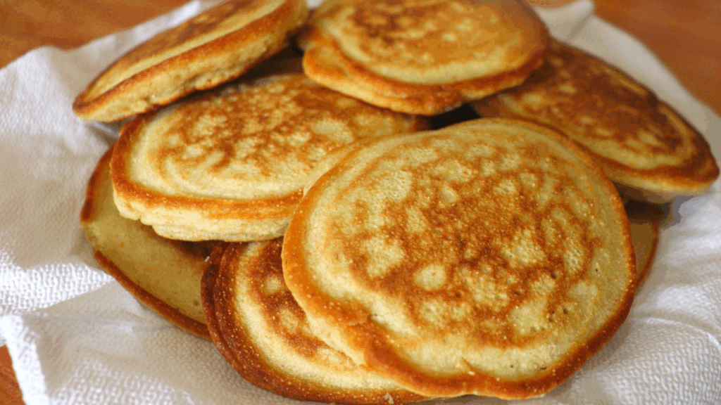 Soft No-Oven Cornbread Pancakes