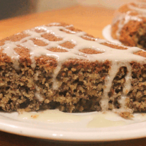 gluten-free banana oatmeal cake