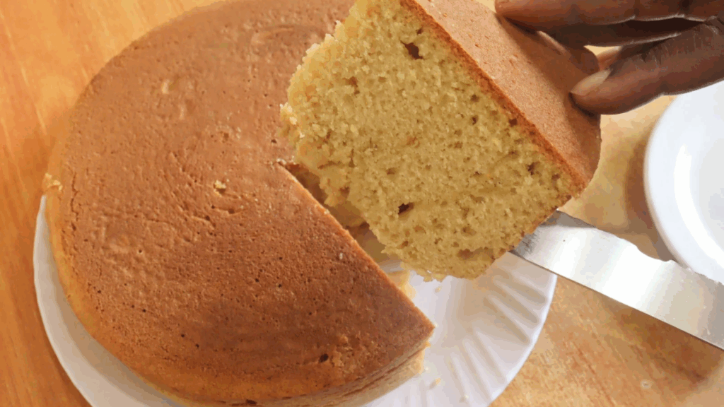 easy no-oven sourdough cake
