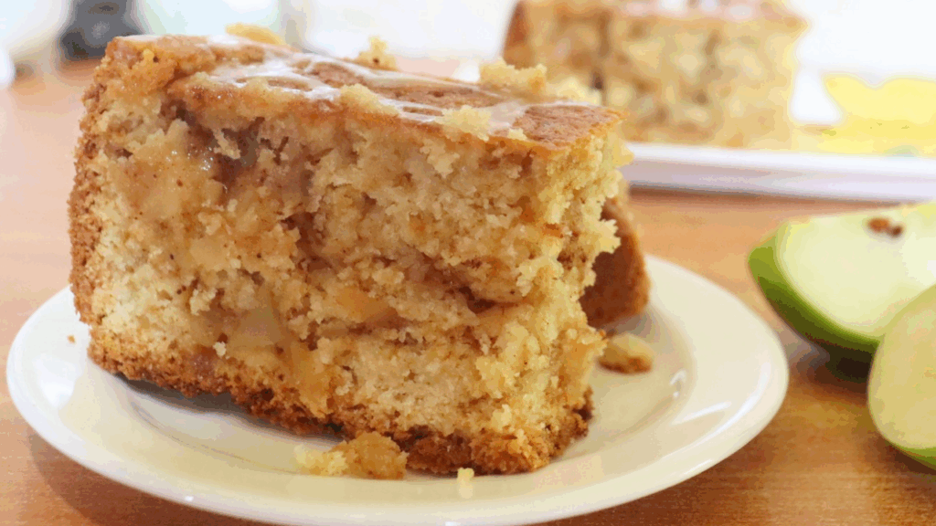 no-oven apple cake