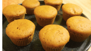 no oven muffins are ready!