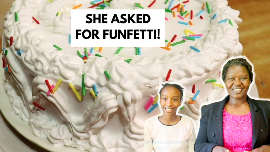 funfetti cake without an oven