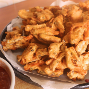 Crispy Nduma Fritters Recipe