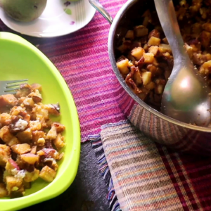 Easy Spiced Sweet Potatoes