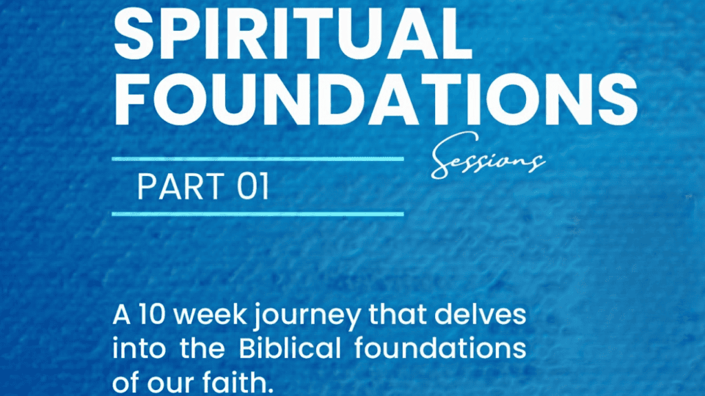 lay a firm foundation for your faith
