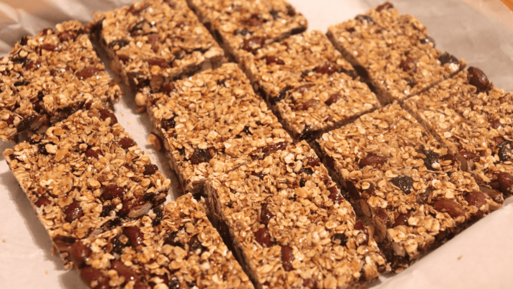 easy no-bake granola bars