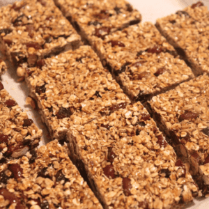 easy no-bake granola bars