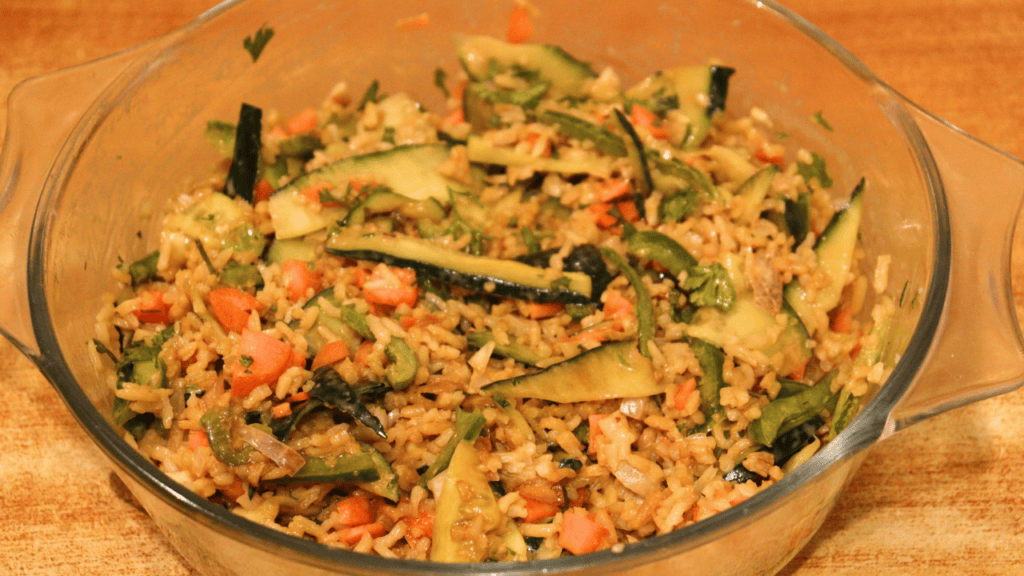 easy rice salad