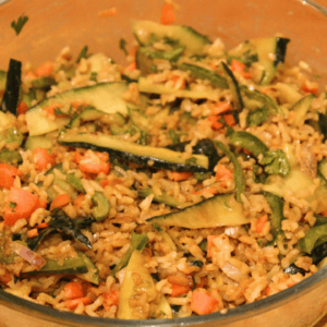 easy rice salad